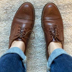 Madewell Keaton Oxford, Pecan